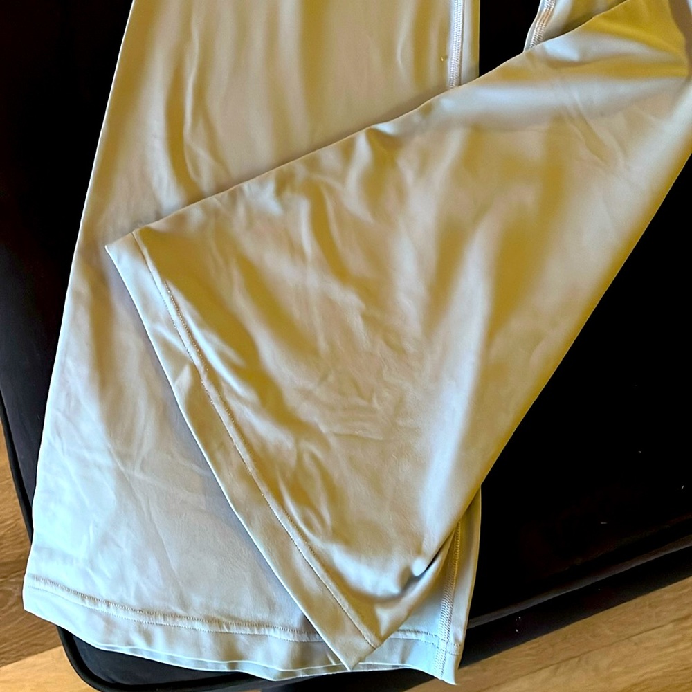 Lululemon Light Blue Super High-Rise Flared Pants. Great Quality.